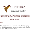 Submission to the United Nations Human Rights Council for Malaysia’s 3rd Cycle of Universal Periodic Review, 2018