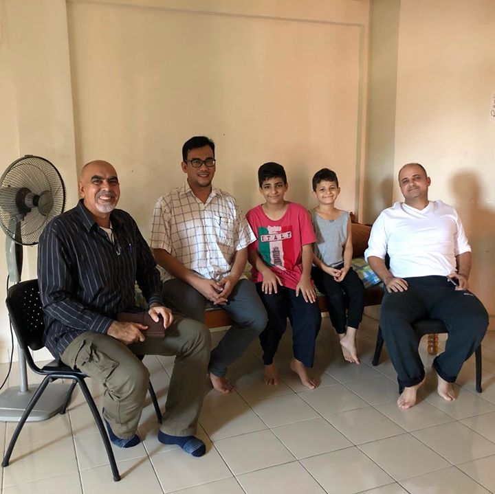 Visited a few Syrian and Palestinian refugee families in Kuala Lumpur today. Que…