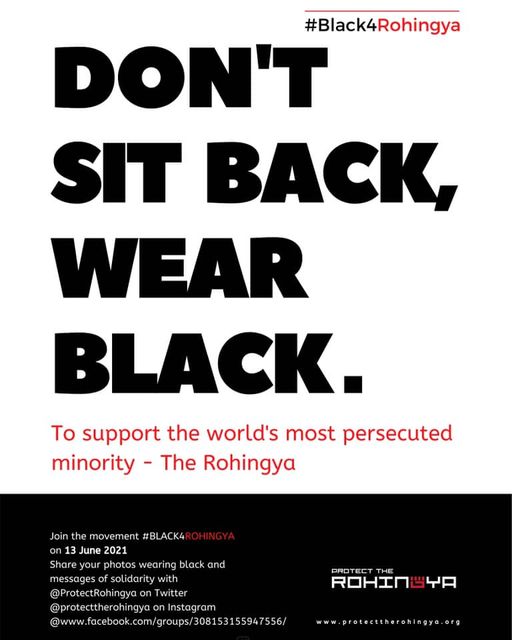 Don’t forget to wear black tomorrow to show your support! They make up the human…